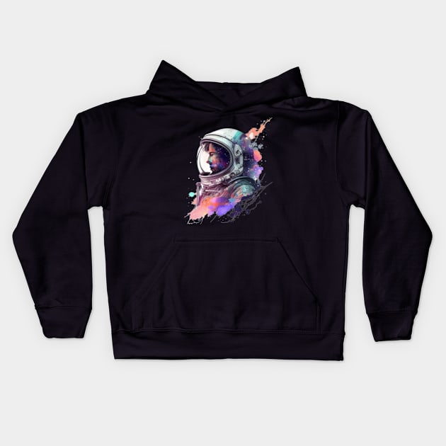 Space Crusader Kids Hoodie by The Tee Outlet